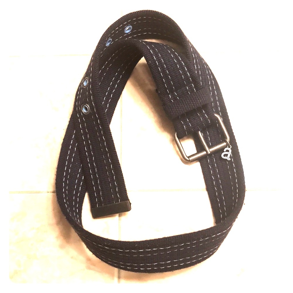 Abercrombie Kids Navy Blue Stitched Belt